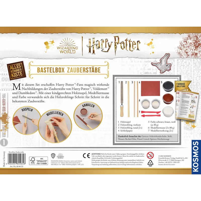 Set de manualidades para niños Kosmos 44486267 edad recomendada 8 años
