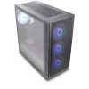 Caja torre Silentware Air 1000, negra, pared lateral de cristal templado