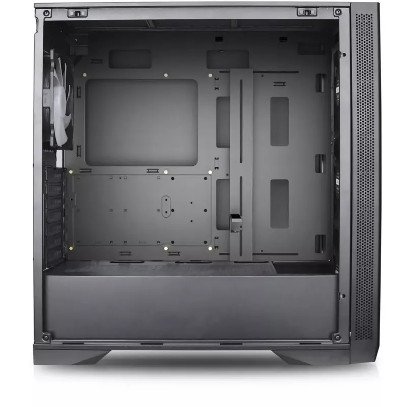 Caja torre Silentware Air 1000, negra, pared lateral de cristal templado