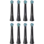 Cabezales de recambio Oral-B iO Ultimate Clean — pack de 8, negro, para una eliminación superior de la placa