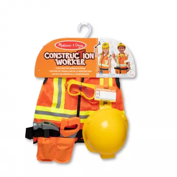 Melissa & Doug disfraz de obrero juego de rol set de disfraz (6 piezas)