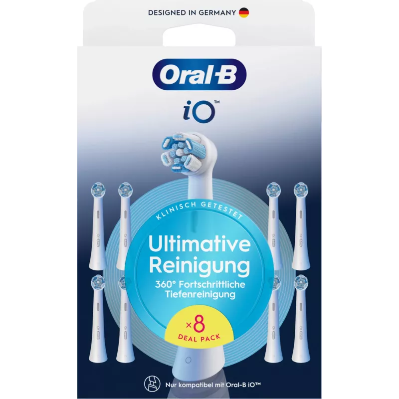 Cabezal de cepillo de dientes Oral-B 8 uds. blanco