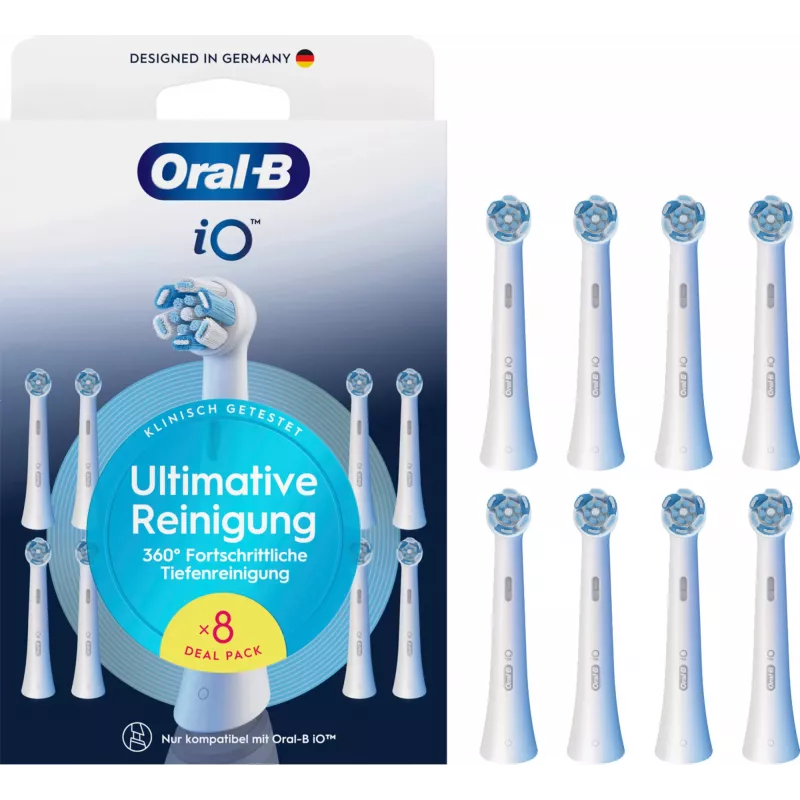Cabezal de cepillo de dientes Oral-B 8 uds. blanco