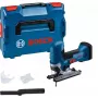 Bosch GST 18V-125 S Professional sierra de calar a batería, 18 V, 3500 SPM, sin escobillas, solo (sin batería ni cargador), L-BOXX, azul/negro
