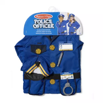 Melissa & Doug MPP RLP PoliceOfficerCstmRlplySet GML disfraz infantil niño unisex uniforme