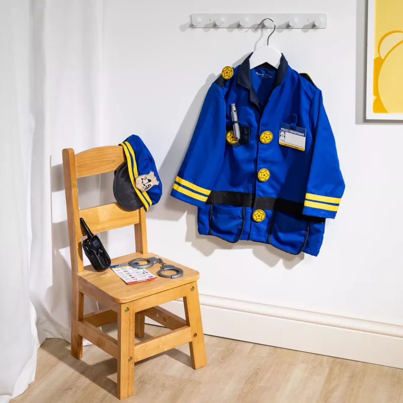 Melissa & Doug MPP RLP PoliceOfficerCstmRlplySet GML disfraz infantil niño unisex uniforme