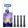 Cabezales de recambio Oral-B iO Radiant White, pack de 4, negro