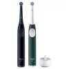 Cepillo de dientes eléctrico BRAUN Oral-B iO Series 2 Duo negro/verde, recargable, modelo 62418