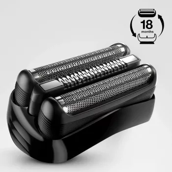 Lámina y cuchilla de recambio para afeitadora BRAUN Series 3, modelo 21B (MPN 736879)