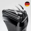 Lámina y cuchilla de recambio para afeitadora BRAUN Series 3, modelo 21B (MPN 736879)