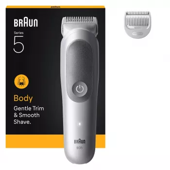 Recortadora de vello corporal BRAUN BG 5500 244787 — recortadora de vello corporal recargable resistente al agua