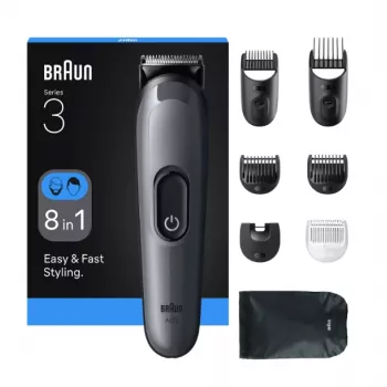 Braun AIO3540 cortapelos/recortadora negro, gris 14 níquel-metal hidruro (NiMH)