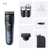 Braun BeardTrimmer 7 BT7520 batería 40 2 cm en húmedo y en seco negro, azul