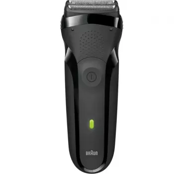 Afeitadora eléctrica de lámina BRAUN Series 3 300s — 2 SensoFoil, recargable NiMH, afeitado en húmedo y en seco, negro