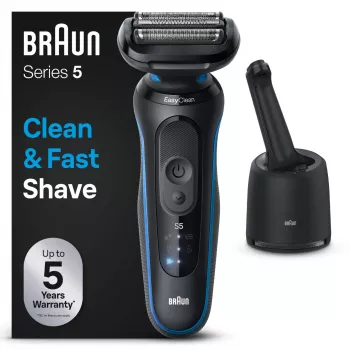 Braun Series 5 52-B7000cc afeitadora de lámina recortadora negra batería de litio-ion
