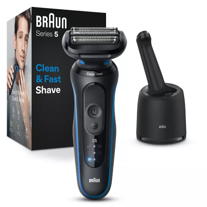 Braun Series 5 52-B7000cc afeitadora de lámina recortadora negra batería de litio-ion