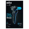 Braun Series 5 52-B7000cc afeitadora de lámina recortadora negra batería de litio-ion