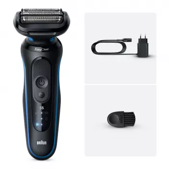 Braun Series 5 52-B1000s afeitadora de lámina negra
