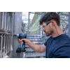 Bosch GDS 18V-330 HC Professional llave de impacto a batería, 18 V, 1/2 pulgada, 2800 rpm, 330 Nm, 2 baterías de 4,0 Ah, cargador, Bluetooth, L-BOXX, azul/negro