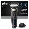 Braun Series 7 72-C1200s afeitadora eléctrica - en húmedo y en seco, negro/bronce, acero inoxidable