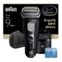 Afeitadora de lámina Braun Series 9 Pro+ 9660CC negro plata acero inoxidable