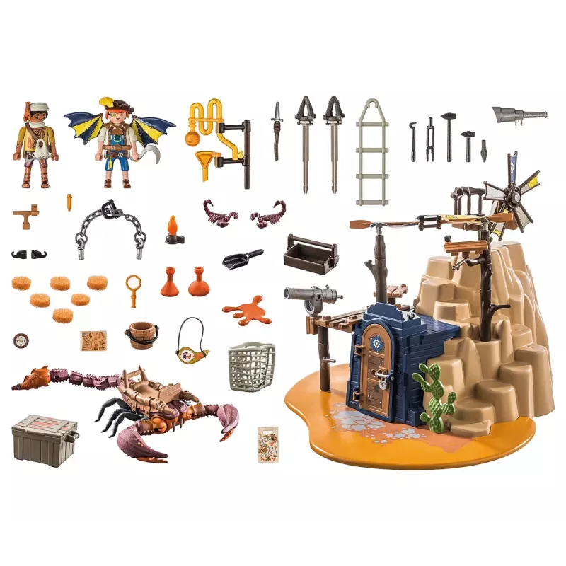 Set de juego de acción/aventura Playmobil Novelmore 71024 multicolor