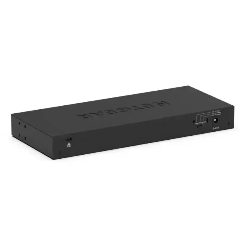 NETGEAR GS308LP no gestionado Gigabit Ethernet (10/100/1000) Power over Ethernet (PoE) sobremesa negro