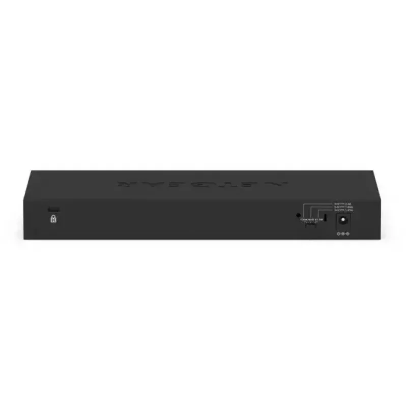 NETGEAR GS308LP no gestionado Gigabit Ethernet (10/100/1000) Power over Ethernet (PoE) sobremesa negro