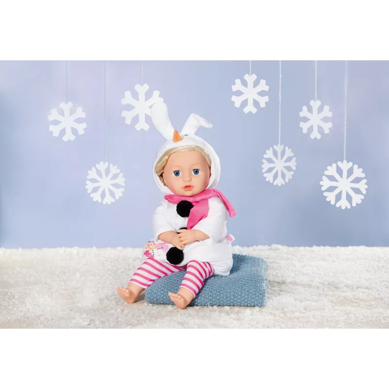 Disfraz de muñeco de nieve BABY born 43 cm