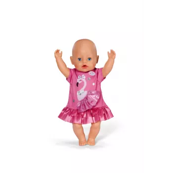 Vestido de muñeca Peterkin BABY born Flamingo para muñecas de 43 cm, plegable, edad 3+