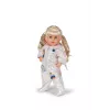 Pijama de muñeca Peterkin BABY born Winteranzug crema para muñecas de 43 cm, plegable, a partir de 3 años