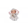 Pijama de muñeca Peterkin BABY born Winteranzug crema para muñecas de 43 cm, plegable, a partir de 3 años