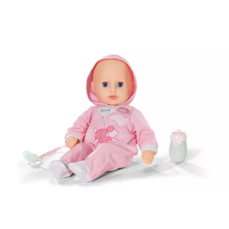 Muñeca zapf creation BABY born Hannah Juega conmigo 36 cm — muñeca bebé interactiva, 36 cm