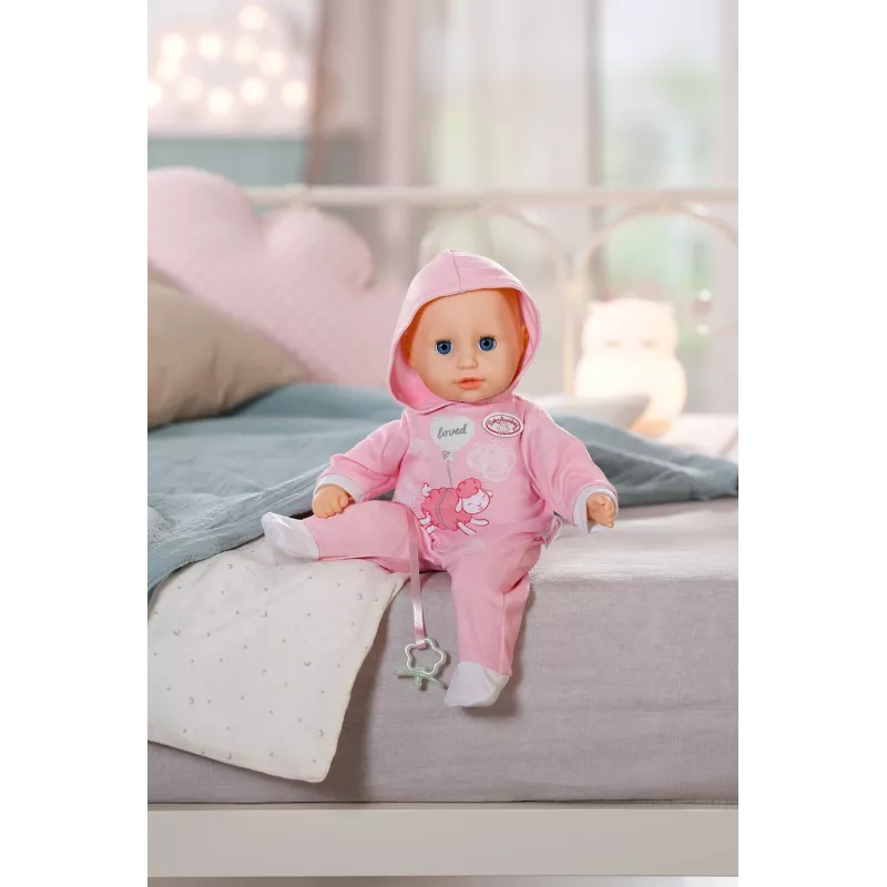 Muñeca zapf creation BABY born Hannah Juega conmigo 36 cm — muñeca bebé interactiva, 36 cm