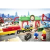 Estación de grabación y reproducción para trenes en miniatura de Ravensburger – BRIO, 3 piezas, pila AA, negro/verde/rojo