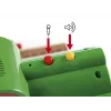 Estación de grabación y reproducción para trenes en miniatura de Ravensburger – BRIO, 3 piezas, pila AA, negro/verde/rojo