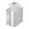 FSP NP5-WA disipador de CPU por aire 120 mm blanco ARGB