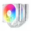 FSP MP7-WA disipador de aire para CPU, 120 mm, 800–1800 rpm, 32 dB, LGA1851/1700/1200, AM4/AM5, blanco
