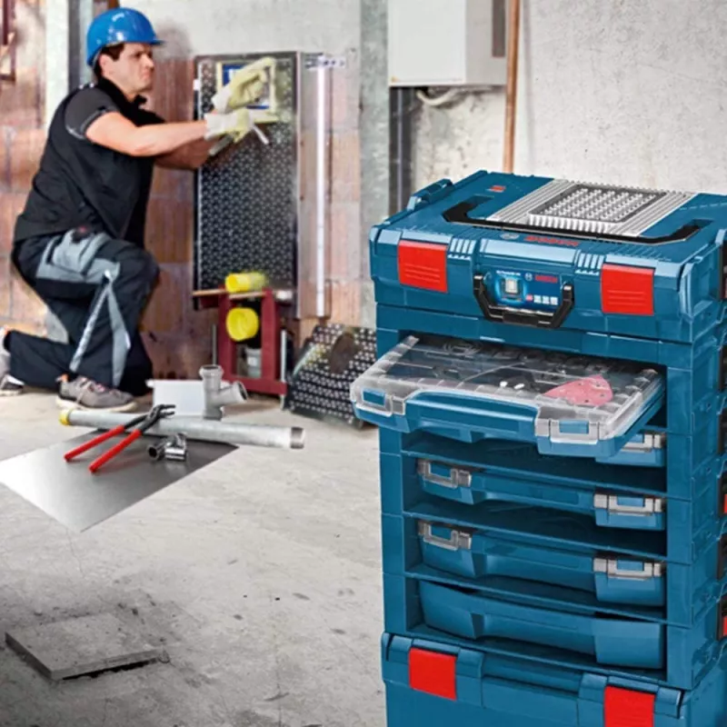 Bosch i-BOXX 72 Professional (10 uds.), azul (1600A001S8)