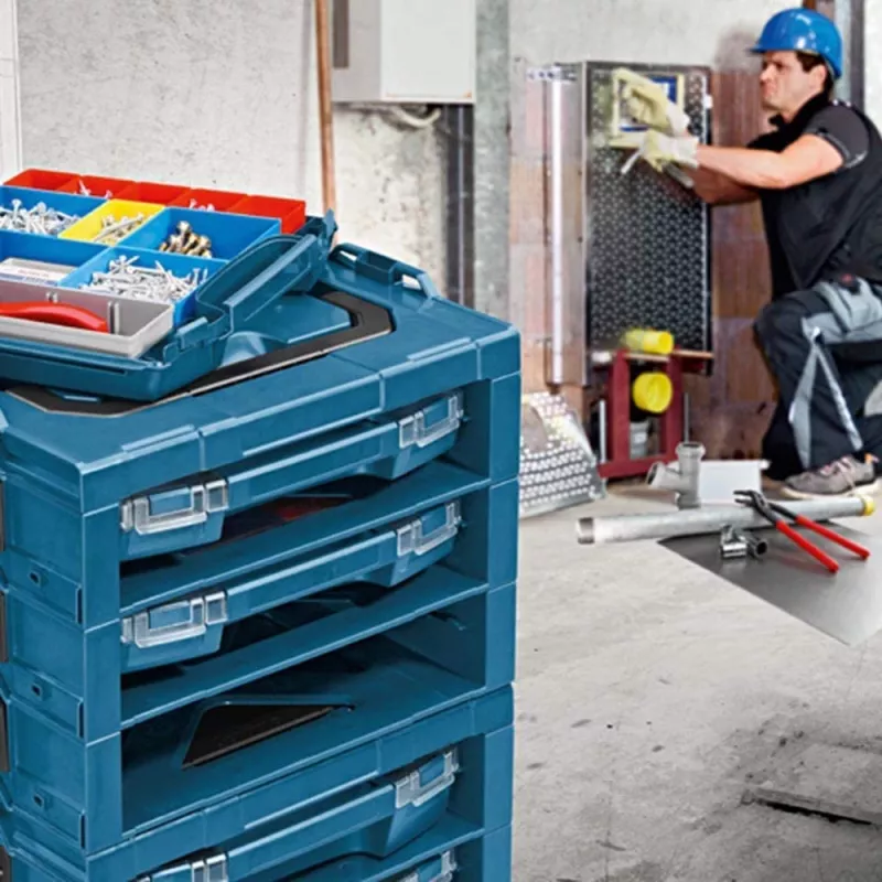 Bosch i-BOXX 72 Professional (10 uds.), azul (1600A001S8)