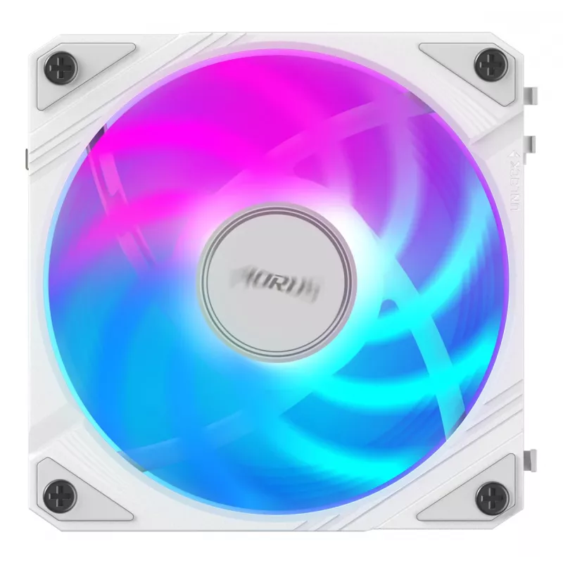 Ventilador de caja Gigabyte AORUS EZ CHAIN FAN 120 ICE, 120 mm, blanco, GP-ECFAN1201 ICE