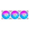 Ventiladores de caja Gigabyte AORUS EZ CHAIN FAN 120 ICE, pack de 3, 120 mm, blancos, GP-ECFAN1203 ICE