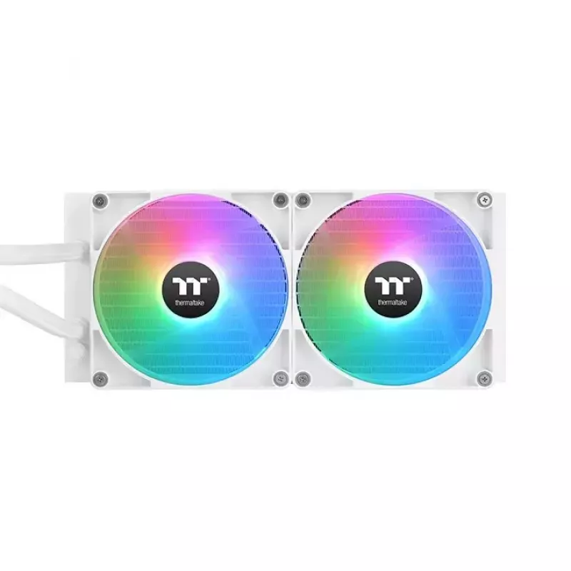 Thermaltake TH280 V2 Ultra ARGB Sync Snow Edition refrigeración líquida todo en uno para CPU, 3,02 mmH2O, blanco