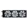 GIGABYTE GAMING 360 refrigeración líquida para CPU – 3 ventiladores ARGB de 120mm, mecanismo de bloqueo deslizante, DAISY-CHAIN, compatible con Intel LGA 1851 y AMD AM5