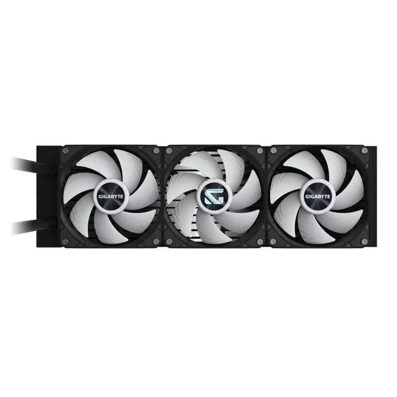 GIGABYTE GAMING 360 refrigeración líquida para CPU – 3 ventiladores ARGB de 120mm, mecanismo de bloqueo deslizante, DAISY-CHAIN, compatible con Intel LGA 1851 y AMD AM5