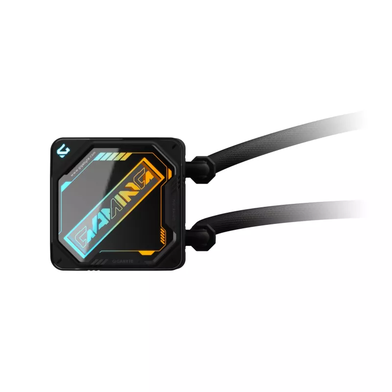 GIGABYTE GAMING 360 refrigeración líquida para CPU – 3 ventiladores ARGB de 120mm, mecanismo de bloqueo deslizante, DAISY-CHAIN, compatible con Intel LGA 1851 y AMD AM5