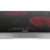 Siemens ET675FNP1E placa de cocina negra, acero inoxidable placa vitrocerámica de encimera 4 zona(s)