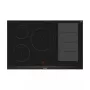 Siemens EX875LVC1E Placa de cocina negra, acero inoxidable integrable de inducción 5 zonas