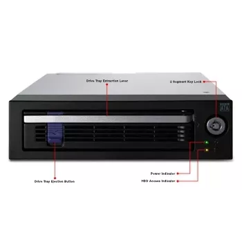 ICYDOCK DataCage Basic 3,5 pulgadas SATA Bahía móvil para disco duro