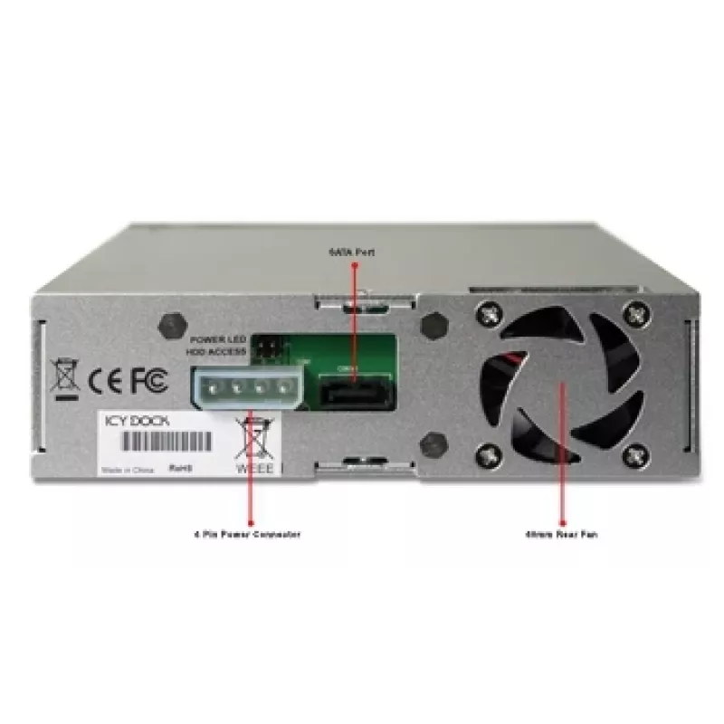 ICYDOCK DataCage Basic 3,5 pulgadas SATA Bahía móvil para disco duro